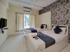 Bedroom 2 of TrustedStay Madhav Dham Service Apartment in Malad, Mumbai